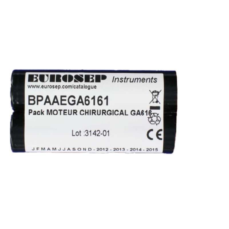 BATT MOTEUR CHIRURGICAL AESCULAP ACCULAN GA616 - INSERT