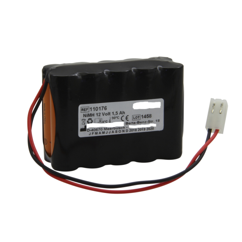 BATT ECG CARDIETTE FC 1400/AR1200/ADR