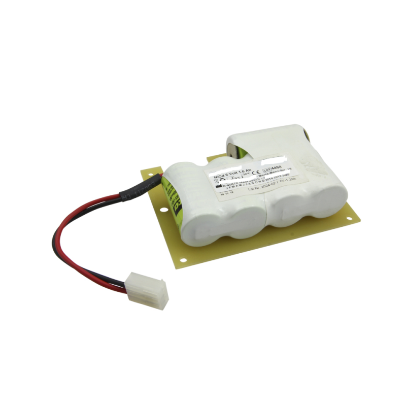 BATT HP/PHILIPS HP/MIDA + CARD 6V 1.6AH