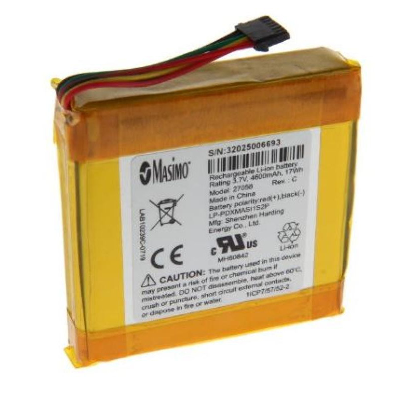BATT PULSOMETRE MASIMO RAD-97 3.7V 4.6AH - ORIGINE