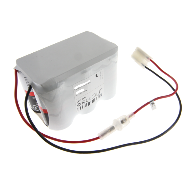 BATT PULSOXIMÈTRE NELLCOR N-100 12V 2.5AH