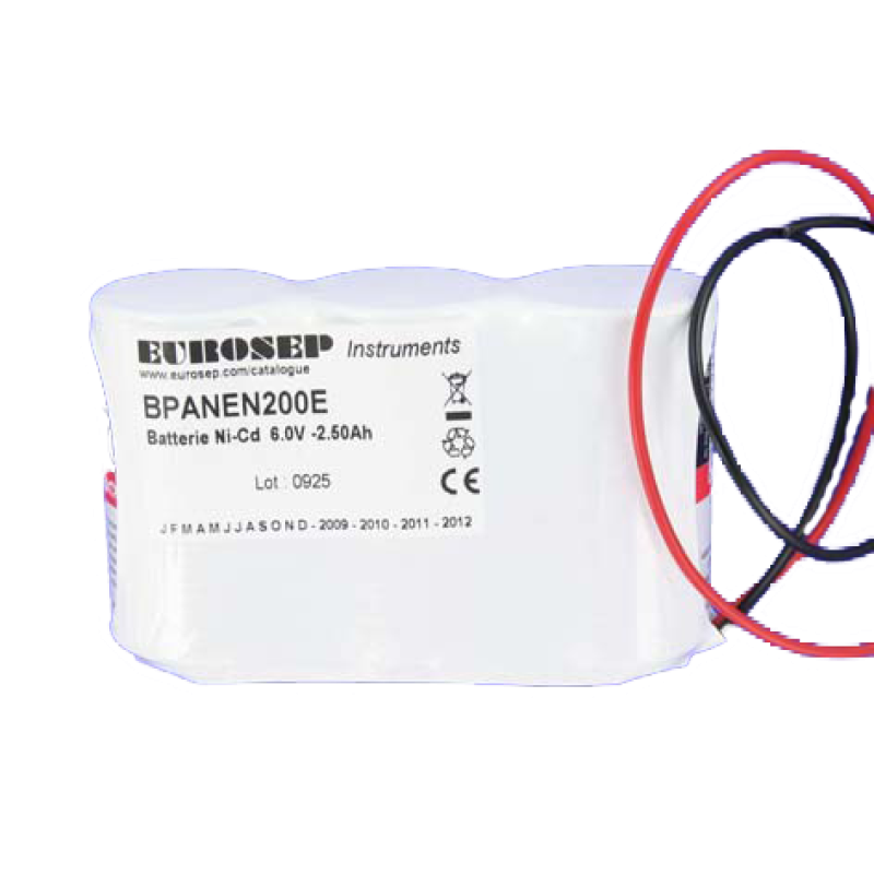 BATT PULSOXIMÈTRE NELLCOR N-200 E 6V 2.5AH