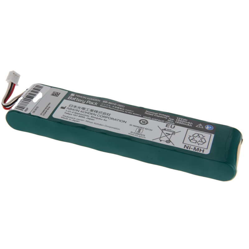 BATT EEG NIHON KOHDEN 1250 12V 1.95AH - ORIGINE