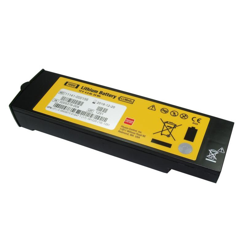 BATT DEF. PHYSIO CONTROL LIFEPAK 1000 12V 4.5AH NON RECHARGEABLE - ORIGINE