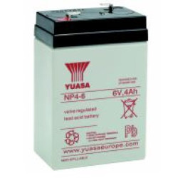 BATTERIE PLOMB YUASA NP4-6