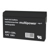 BATTERIE PLOMB CELL MULTIPOWER MP2-12SL