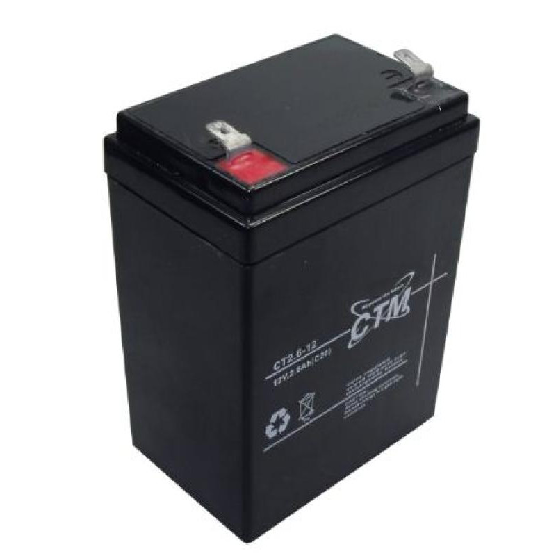 BATTERIE PLOMB CTM CT2.6-12
