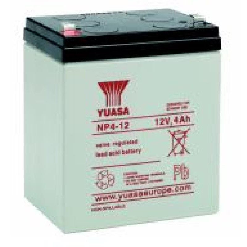 BATTERIE PLOMB YUASA NP4-12