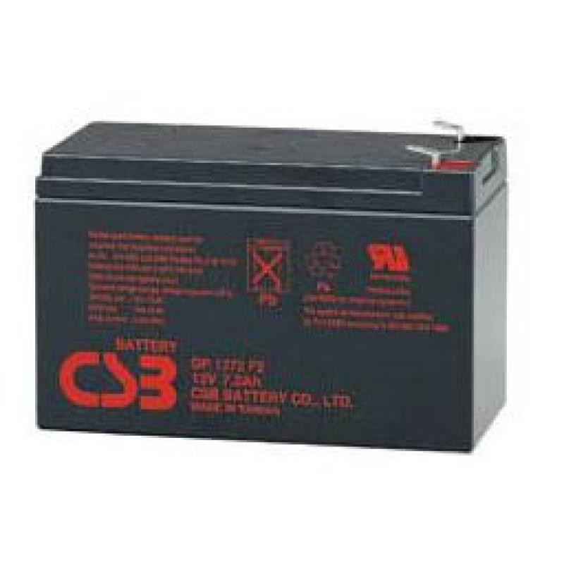 BATTERIE 12V 7,2A/H CSB GP1272-F2