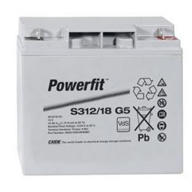 BATTERIE PLOMB EXIDE POWERFIT S312/18F5