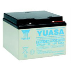 BATTERIE 12V 24A/H YUASA...