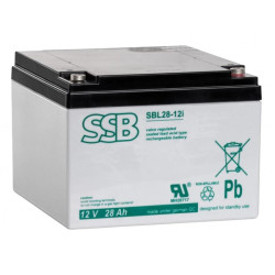 BATTERIE 12V 28A/H SSB...