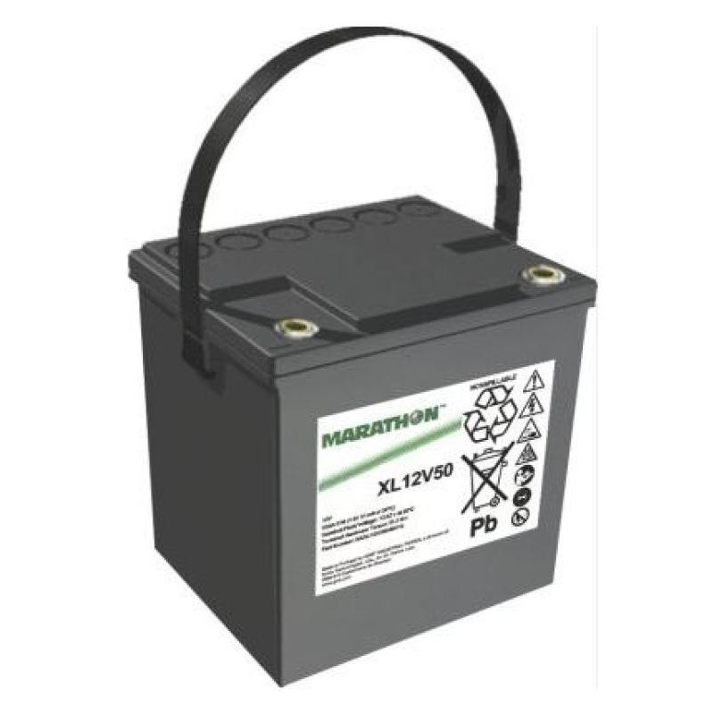 BATTERIE 12V 50AH XL12V50 MARATHON