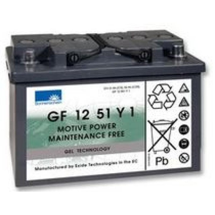 Batterie au plomb-gel 12V Exide Sonnenschein GF12051Y1
