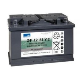 Batterie au plomb-gel 12V Exide Sonnenschein GF12051Y2