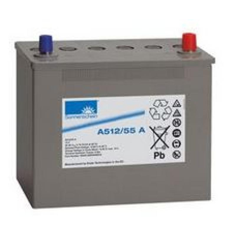 BATTERIE 12V 55A/H SONNENSCHEIN A512/55A