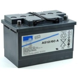 Batterie au plomb 12V Exide Sonnenschein A512/60A
