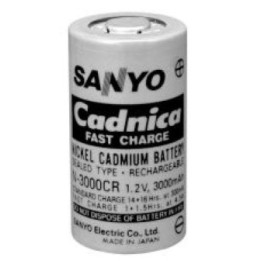 Batterie Sanyo 1.2V N-3000CR Cadnica