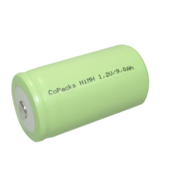 Batterie rechargeable Type D 9Ah 1.2V Ni-mh