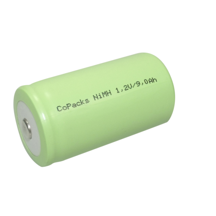 Batterie rechargeable Type D 9Ah 1.2V Ni-mh
