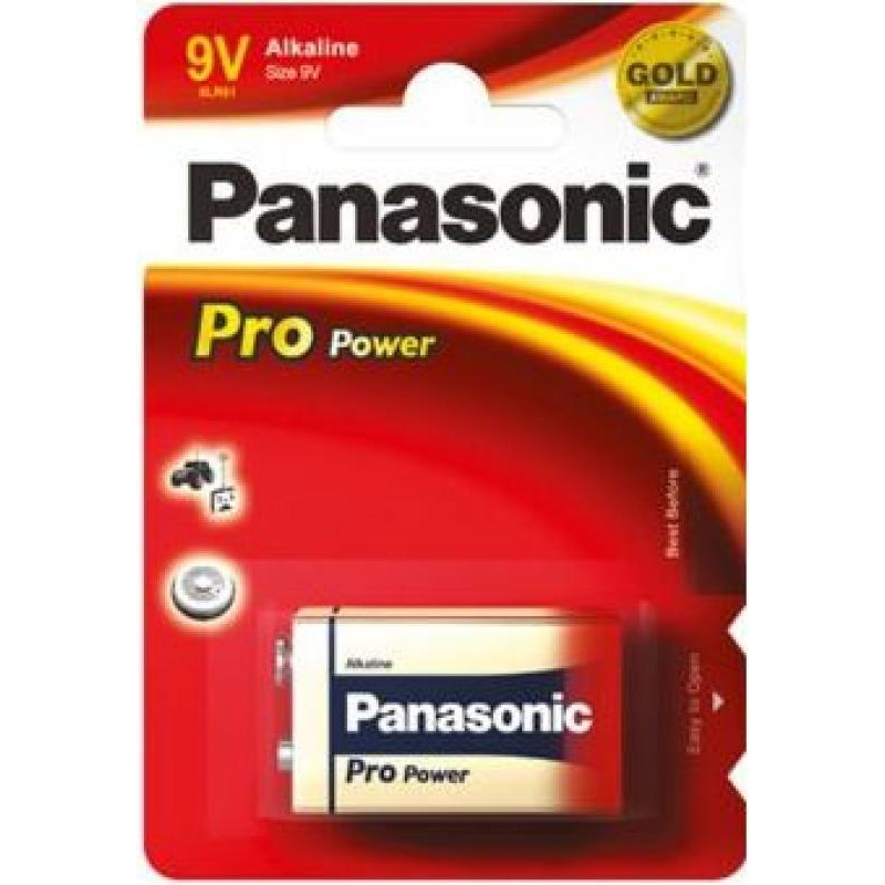 PILE E 6LR61/LR22 ALCALINE PANASONIC E-BLOCK