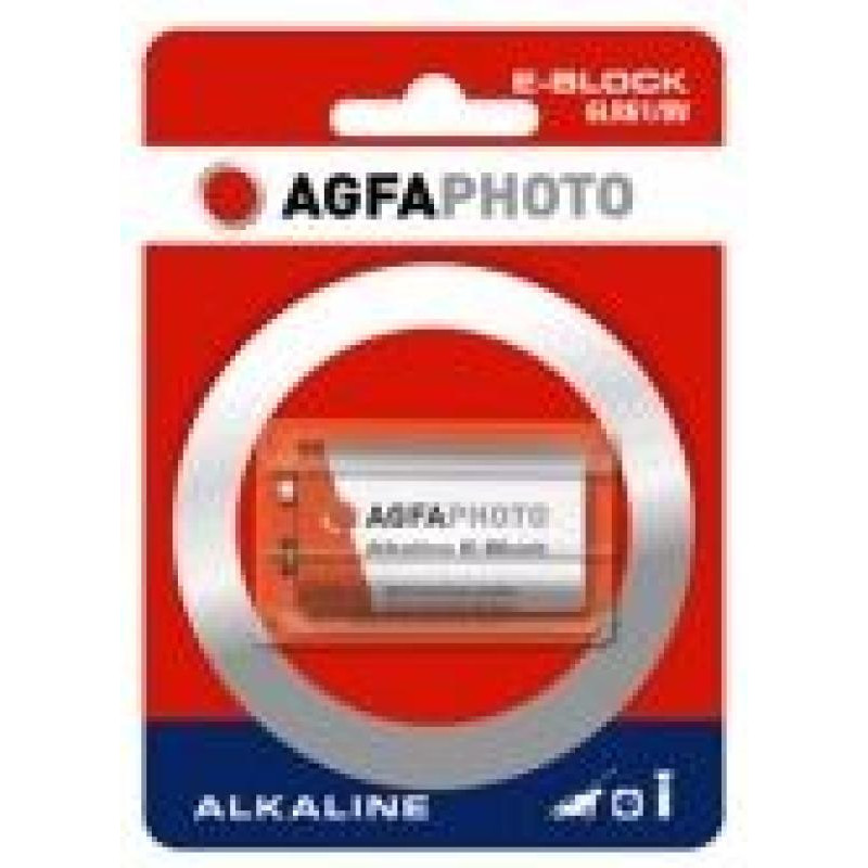 PILE E 6LR61/LR22 ALKALINE AGFA