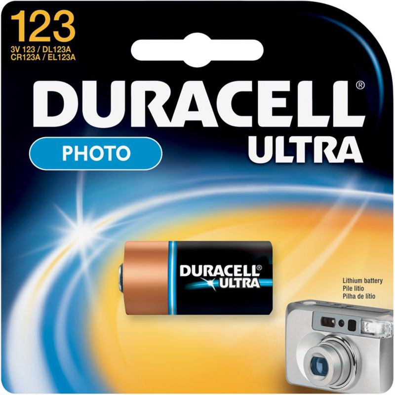 PILE CR123A LITHIUM DURACELL