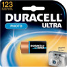 PILE CR123A LITHIUM DURACELL