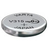 PILE BOUTON V315 OXYDE ARGENT VARTA
