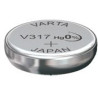 PILE BOUTON V317 OXYDE ARGENT VARTA