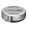PILE BOUTON V329 OXYDE ARGENT VARTA