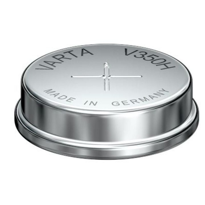 PILE BOUTON V350 OXYDE ARGENT VARTA