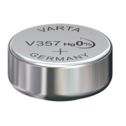 PILE BOUTON V357 OXYDE ARGENT VARTA