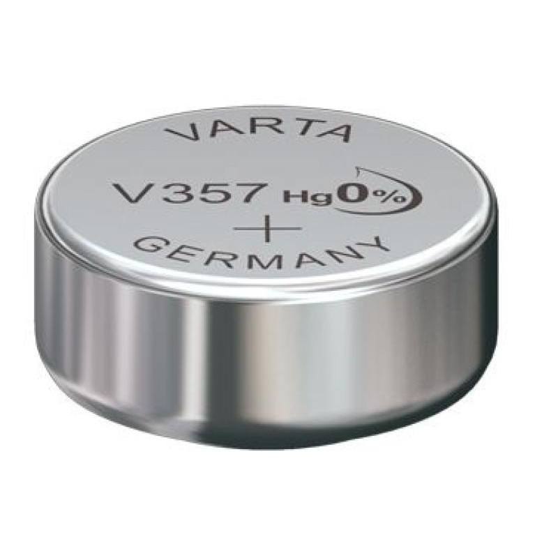 PILE BOUTON V357 OXYDE ARGENT VARTA