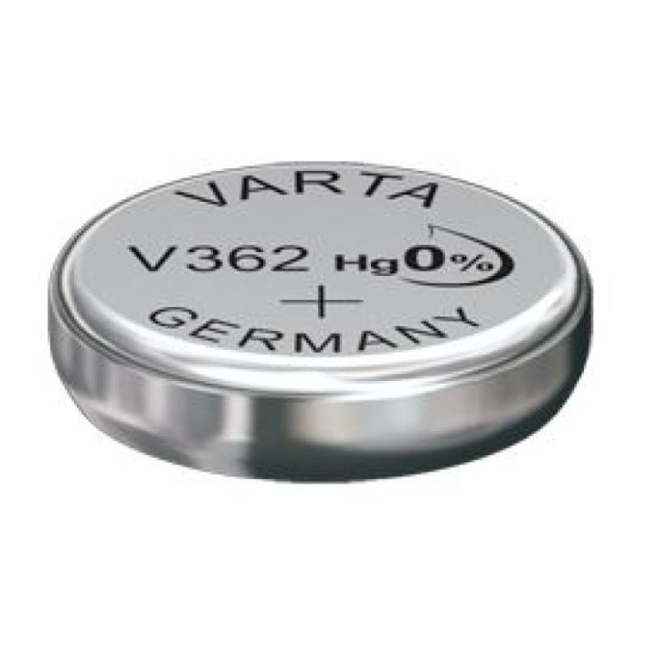 PILE BOUTON V362 OXYDE ARGENT VARTA