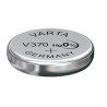 PILE BOUTON V370 OXYDE ARGENT VARTA