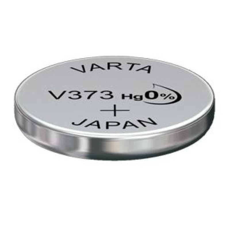 PILE BOUTON V373 OXYDE ARGENT VARTA