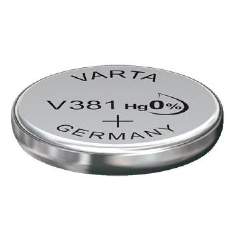 PILE BOUTON V381/V391 OXYDE ARGENT VARTA