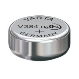 PILE BOUTON V384/V392 OXYDE ARGENT VARTA