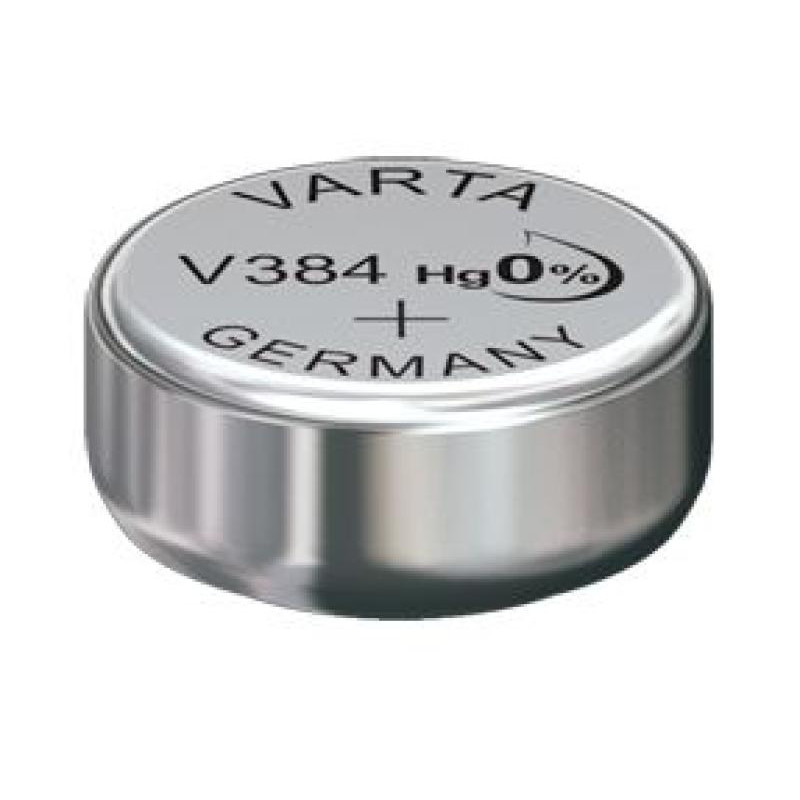PILE BOUTON V384/V392 OXYDE ARGENT VARTA