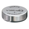 PILE BOUTON V386 OXYDE ARGENT VARTA