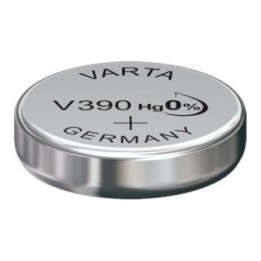PILE BOUTON V390 OXYDE ARGENT VARTA