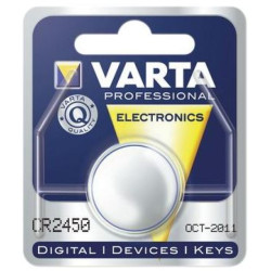 PILE BOUTON CR2450  VARTA