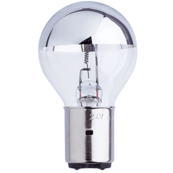 24V 60W BA20D C ARGENTEE
