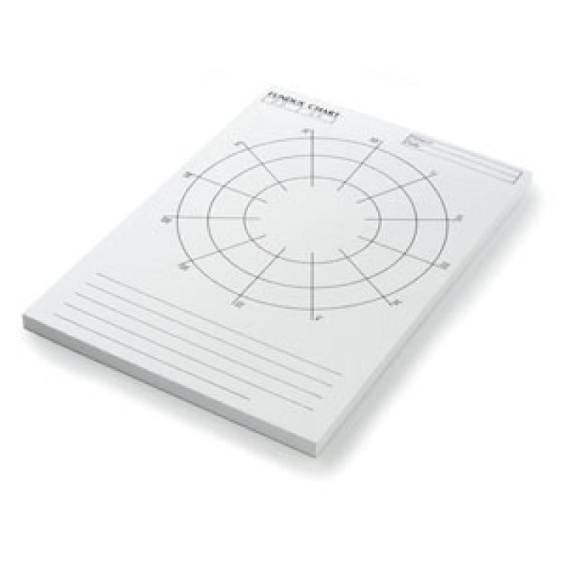 BLOC-NOTES 50 FUNDUS CHARTS - C-000.33.208