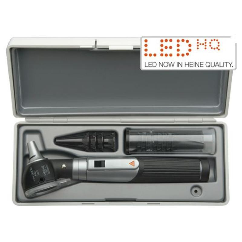 TROUSSE OTOSCOPE MINI3000 LED F.O.+TIPS - D-885.20.021