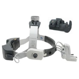 Lampe frontale HEINE ML4 LED avec optiques HR / HRP 2,5x / 420mm
