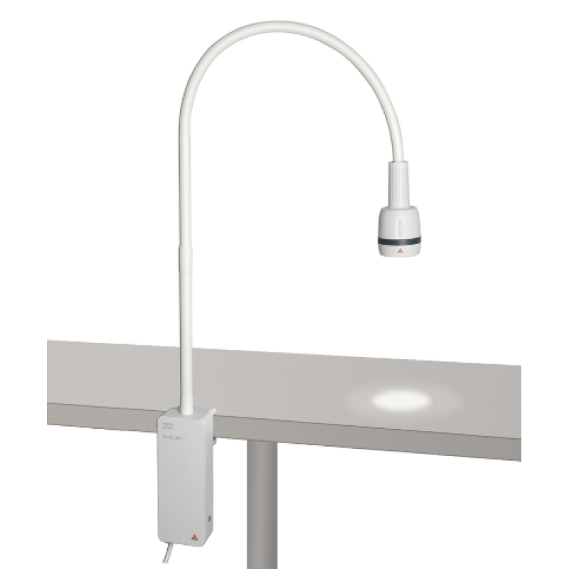Lampes HEINE EL3 LED + FIXATION MONTAGE SUR TABLE -J-008.27.013