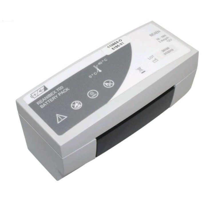 Batterie 12V d'origine pour Bexen Reanibex 700, Cardioline Elife 700