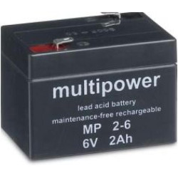 BATTERIE 6V 2,0A/H...
